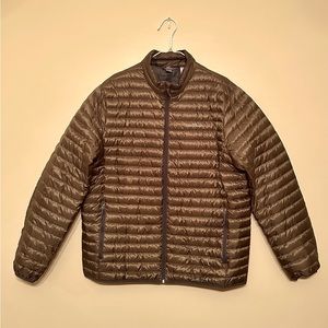 Eddie Bauer EB650 Men’s Puffer Jacket Brown Large
